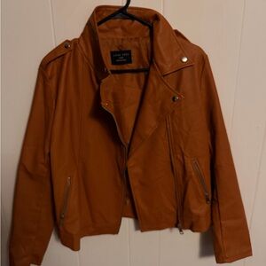Love Tree Women's Brown Leather Jacket
